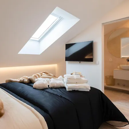 아파트 Sunny Duplex With Pool And Ofir Nature Escape Fão