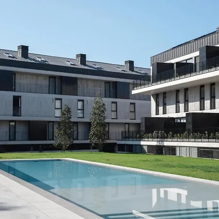 Sunny Duplex With Pool And Ofir Nature Escape 아파트 *