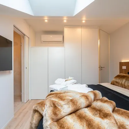 Sunny Duplex With Pool And Ofir Nature Escape Fão