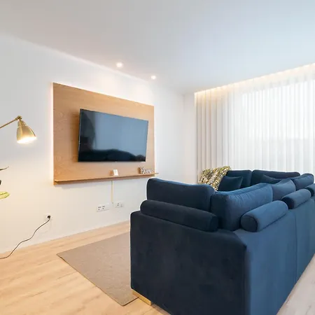 Sunny Duplex With Pool And Ofir Nature Escape Fão